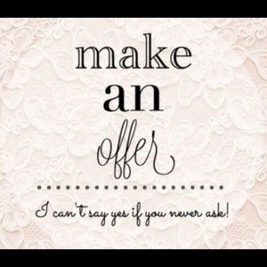Make an offer!! ❤️